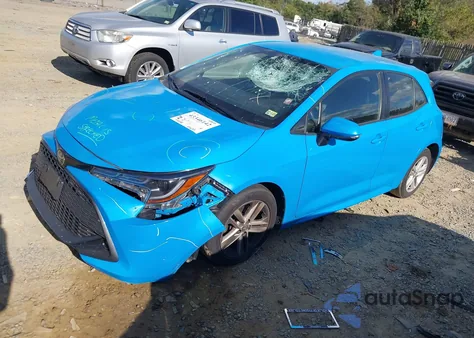 2019 Toyota Corolla Se from USA, damaged, VIN JTNK4RBE6K3014914